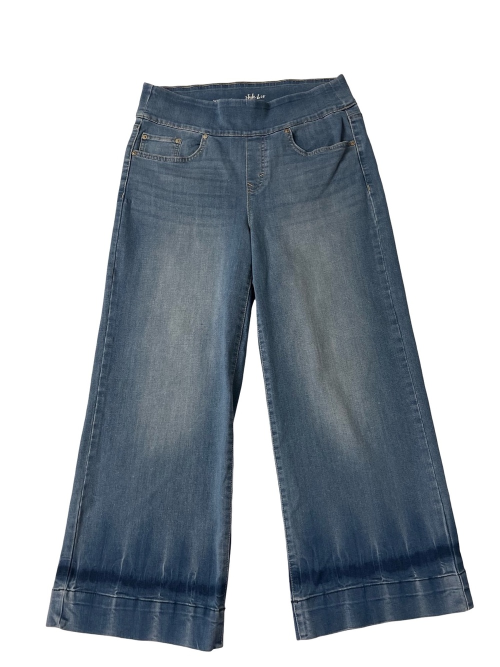 Style & Co. Women's Cropped Wide-leg Jeans